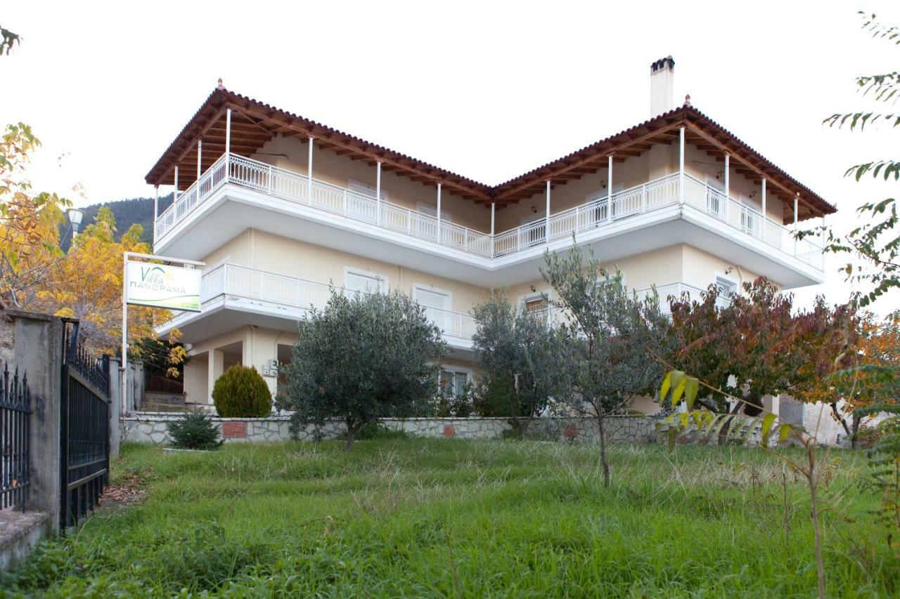 Villa PANORAMA Levídhion Esterno foto
